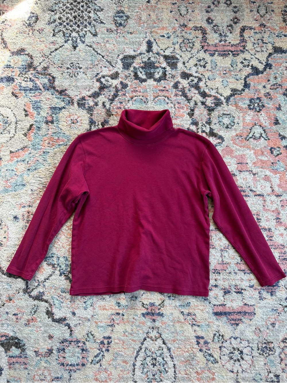 Maroon Turtleneck
